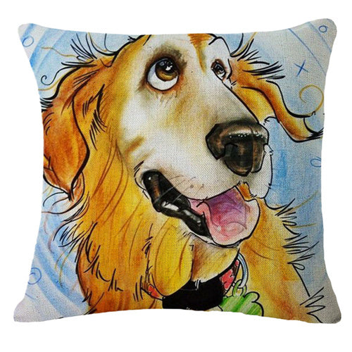 Federa a forma di cane dei cartoni animati