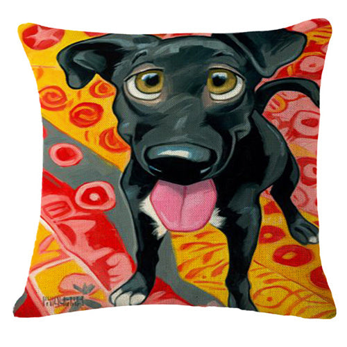 Federa a forma di cane dei cartoni animati