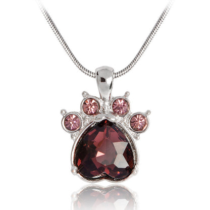 Collana con Ciondolo Zampa