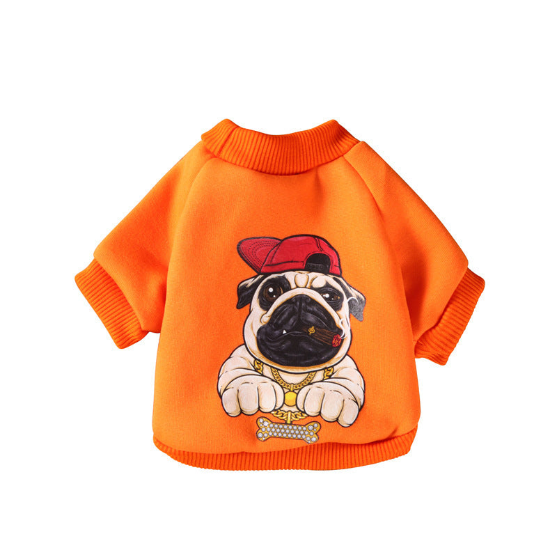 Maglione con motivo a cartoni animati per cani di piccola taglia