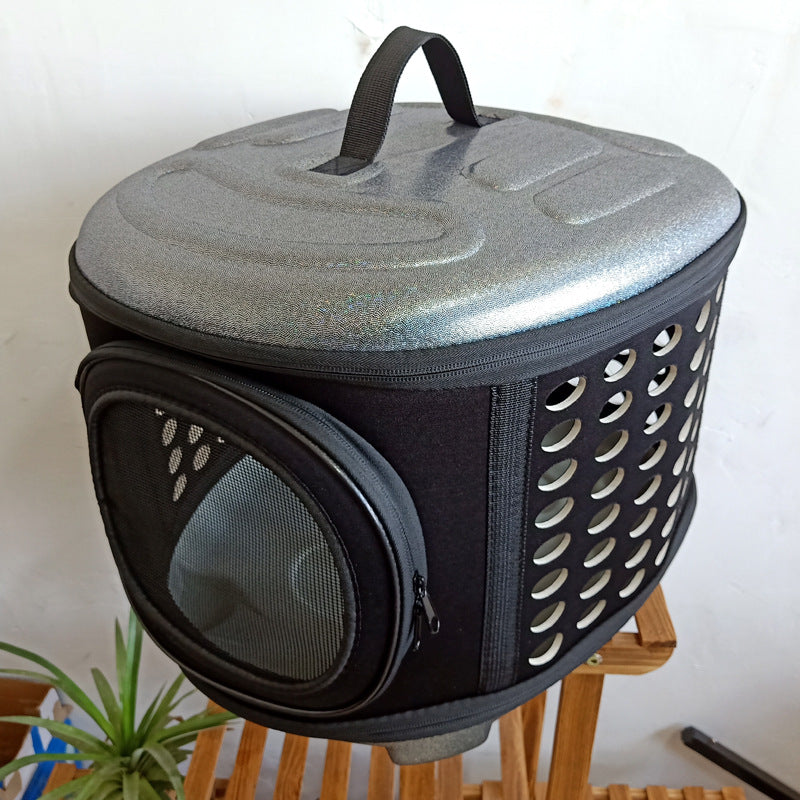 Borsa trasportino portatile per animali – Pieghevole, da esterno, per cani e gatti