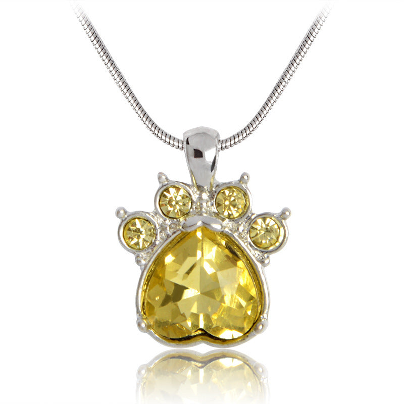 Collana con Ciondolo Zampa