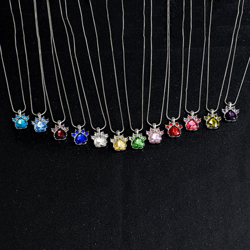 Collana con Ciondolo Zampa