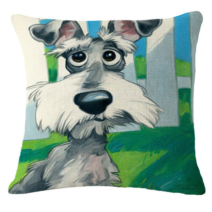 Federa a forma di cane dei cartoni animati