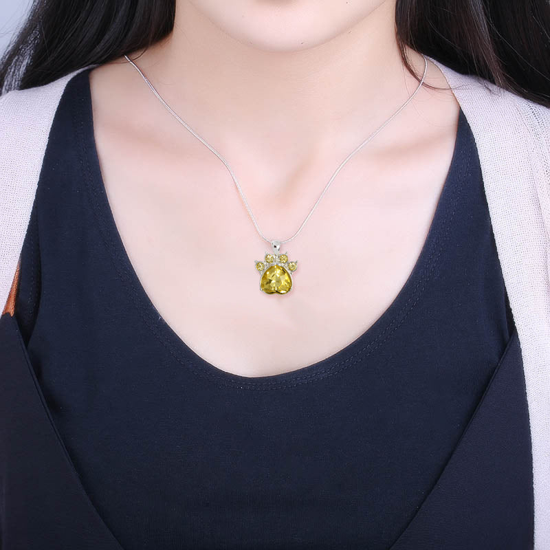 Collana con Ciondolo Zampa