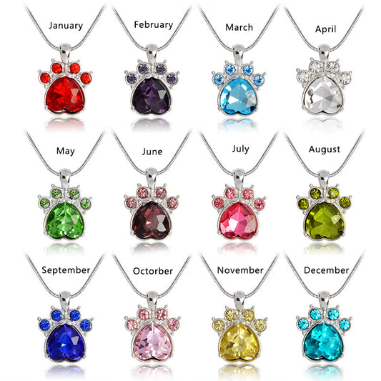 Collana con Ciondolo Zampa