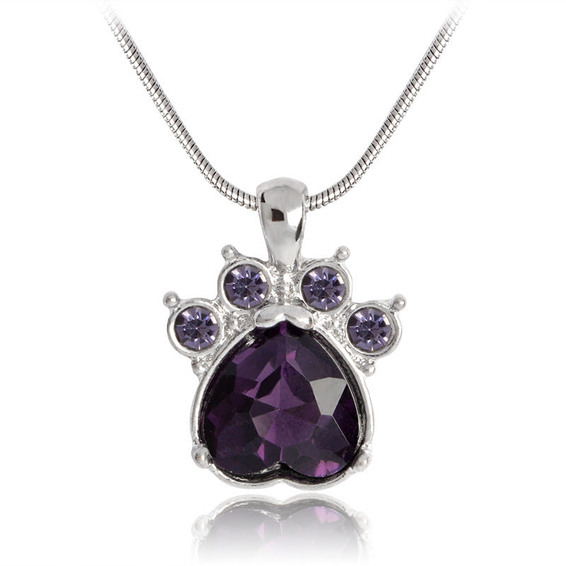 Collana con Ciondolo Zampa