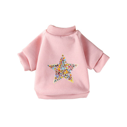Maglione con motivo a cartoni animati per cani di piccola taglia