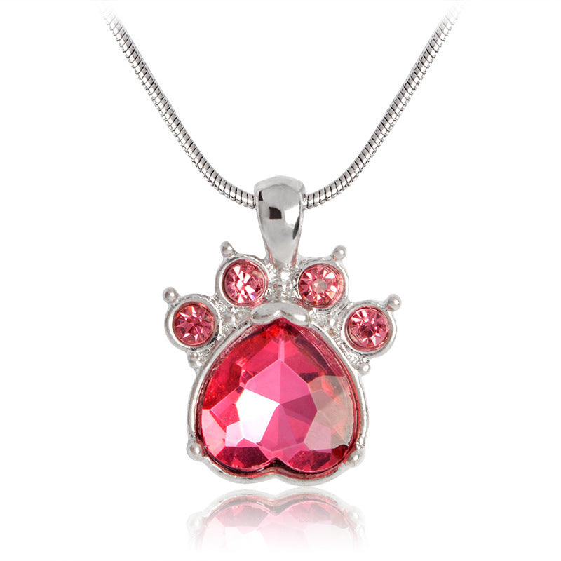 Collana con Ciondolo Zampa