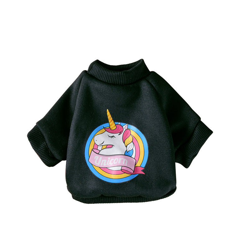 Maglione con motivo a cartoni animati per cani di piccola taglia