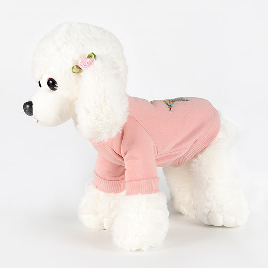 Maglione con motivo a cartoni animati per cani di piccola taglia